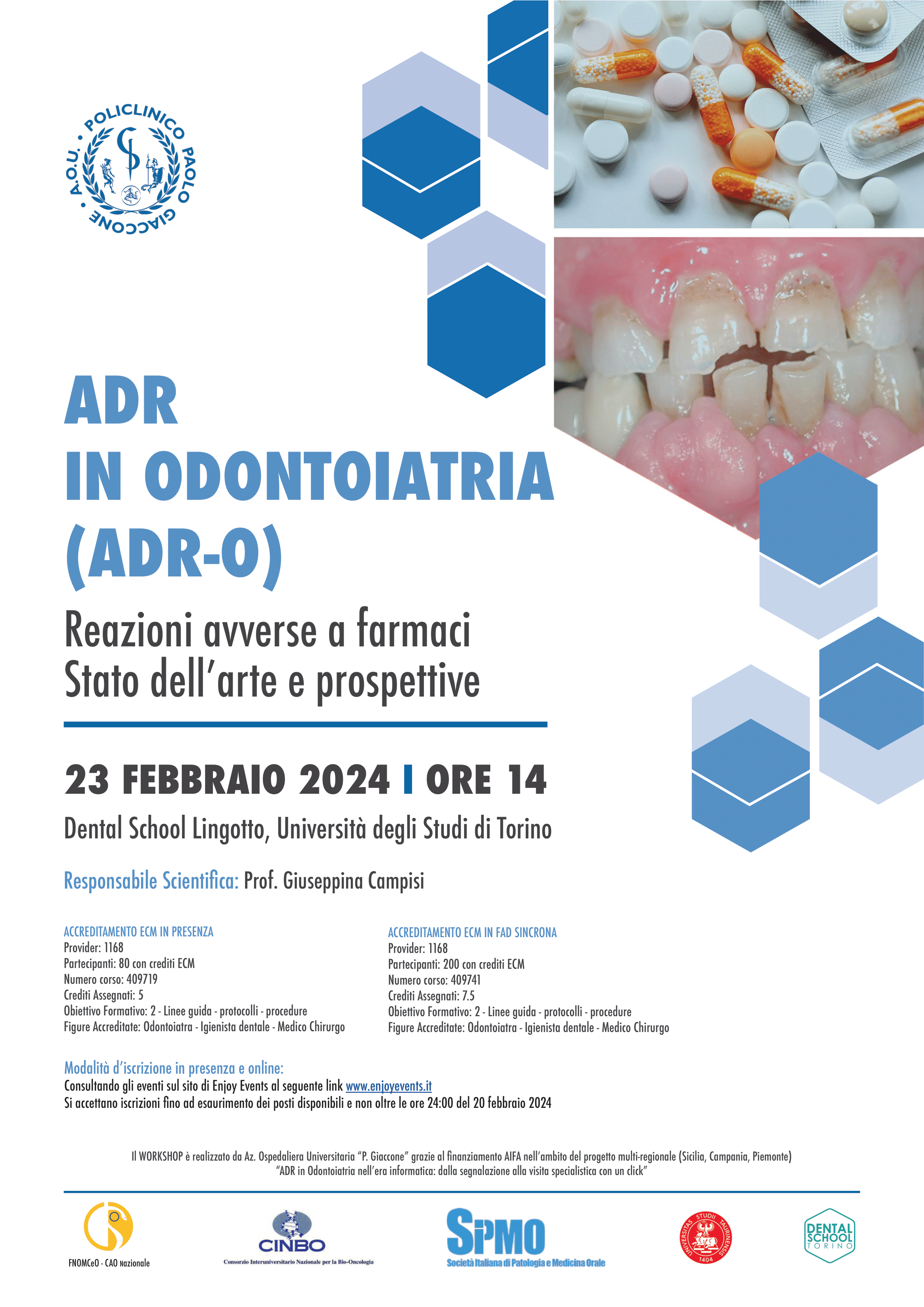 Link al video del workshop su ADR in Odontoiatria e alle singole relazioni